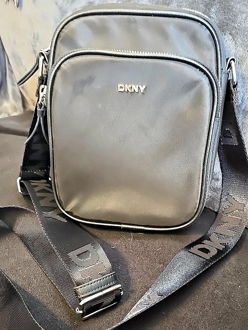DKNY Black Crossbody Bag. Like New
